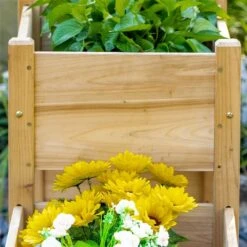 Jardinière Surélevée En Bois Naturel à 3 Niveaux 17,75 Po X 72,5 Po Par Outsunny 10 Jardinière Surélevée En Bois Naturel à 3 Niveaux 17,75 Po X 72,5 Po Par Outsunny -Outsunny 330977235 AlternateImage3 l