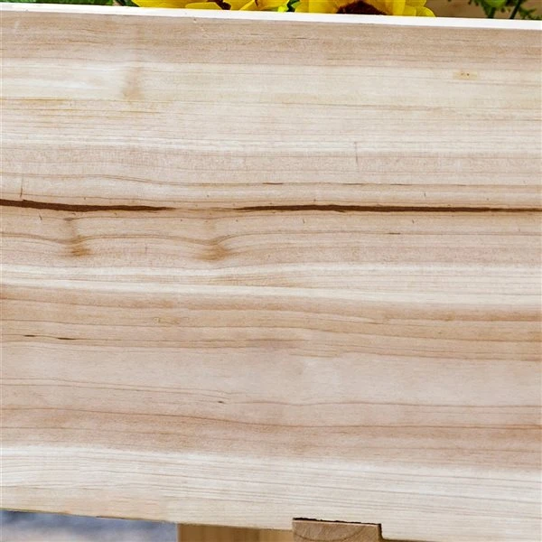 Jardinière Surélevée En Bois Naturel à 3 Niveaux 17,75 Po X 72,5 Po Par Outsunny 7 Jardinière Surélevée En Bois Naturel à 3 Niveaux 17,75 Po X 72,5 Po Par Outsunny – Image 5