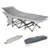 Lit De Camping Pliant Pour Adultes Par Outsunny Avec Matelas, Oreiller Et Sac De Transport -Outsunny 330977249 MainImage 001 l