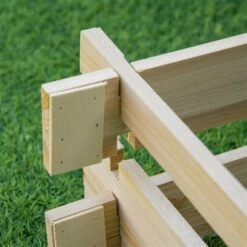 Jardinière Surélevée En Bois Naturel 39,25 Po X 39,25 Po Par Outsunny (sans Vis) 8 Jardinière Surélevée En Bois Naturel 39,25 Po X 39,25 Po Par Outsunny (sans Vis) -Outsunny 330977251 AlternateImage3 l