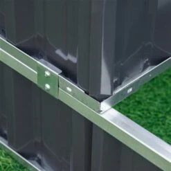 Jardinière Surélevée En Bois Gris Foncé à 3 Niveaux 46,5 Po X 46,5 Po Par Outsunny -Outsunny 330977264 AlternateImage4 l