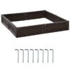 Jardinière Surélevée En Plastique Brun 1 Po X 24,75 Po Par Outsunny 1 Jardinière Surélevée En Plastique Brun 1 Po X 24,75 Po Par Outsunny -Outsunny 330977276 MainImage 001 l