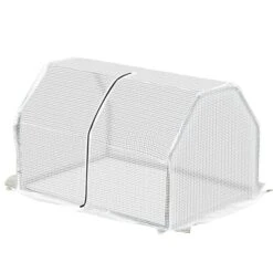 Mini Serre Outsunny De 3,25 Po X 2,33 Po X 1,96 Po