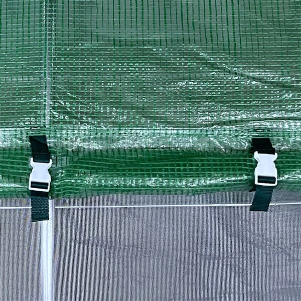 Serre-tunnel Outsunny De 12,5 Po X 9,58 Po X 6,46 Po 5 Serre-tunnel Outsunny De 12,5 Po X 9,58 Po X 6,46 Po – Image 3