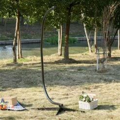 Base En Métal Pour Chaise Suspendue De 3 Pi 4 Po Par Outsunny -Outsunny 330979342 AlternateImage6 l