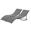 Chaises Longues Stationnaires Outsunny En Métal Gris Foncé Avec Siège En Maille Gris Foncé, Ensemble De 2 1 Chaises Longues Stationnaires Outsunny En Métal Gris Foncé Avec Siège En Maille Gris Foncé, Ensemble De 2 -Outsunny 330979363 MainImage 001 l