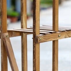 Support Pour Plantes Rectangulaire En Bois Brun Par Outsunny à 5 Niveaux De 37,5 po -Outsunny 330979365 AlternateImage4 l