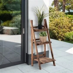 Support Pour Plantes Rectangulaire En Bois Brun Par Outsunny De 36,5 po à 3 Niveaux 8 Support Pour Plantes Rectangulaire En Bois Brun Par Outsunny De 36,5 po à 3 Niveaux -Outsunny 330979374 AlternateImage1 l