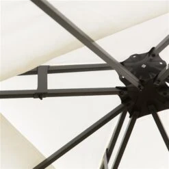 Abri De Jardin Permanent Outsunny En Métal Blanc Carré Avec Toit En Polyester De 9,7 Pi X 9,7 Pi 8 Abri De Jardin Permanent Outsunny En Métal Blanc Carré Avec Toit En Polyester De 9,7 Pi X 9,7 Pi -Outsunny 330979384 AlternateImage6 l