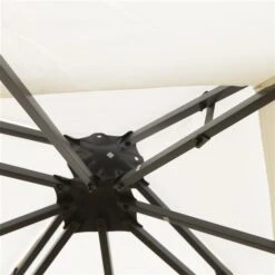 Abri De Jardin Permanent Outsunny En Métal Blanc Carré Avec Toit En Polyester De 9,7 Pi X 9,7 Pi 9 Abri De Jardin Permanent Outsunny En Métal Blanc Carré Avec Toit En Polyester De 9,7 Pi X 9,7 Pi -Outsunny 330979384 AlternateImage7 l