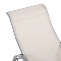 Chaise Longue Extérieure En Métal Avec Table Par Outsunny, 3 Pièces -Outsunny 330979386 AlternateImage3 l