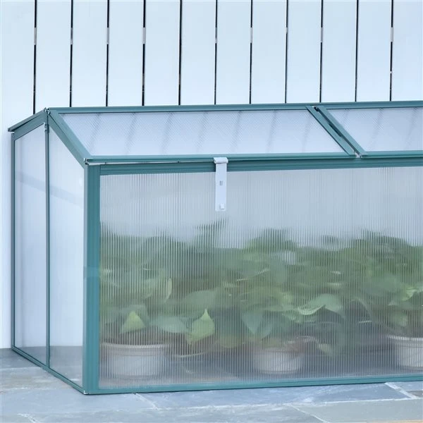 Couche Froide Outsunny De 4,27 Po X 2,29 Po X 2 Po 5 Couche Froide Outsunny De 4,27 Po X 2,29 Po X 2 Po – Image 3