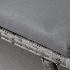 Causeuse Pour L'extérieur En Rotin Par Outsunny Avec Coussins Gris Et Cadre En Acier 10 Causeuse Pour L'extérieur En Rotin Par Outsunny Avec Coussins Gris Et Cadre En Acier -Outsunny 330979409 AlternateImage7 l