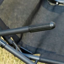 Chaise Outsunny à Posture Zéro-gravité En Métal Noir Avec Siège En Maille Noir -Outsunny 330979413 AlternateImage4 l