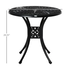 Table à Manger Pour L'extérieur Ronde Par Outsunny Avec Trou Pour Parasol De 30,75 po L. X 30,75 po L. 9 Table à Manger Pour L'extérieur Ronde Par Outsunny Avec Trou Pour Parasol De 30,75 po L. X 30,75 po L. -Outsunny 330979419 AlternateImage2 l