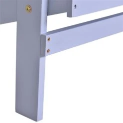 Chaise Adirondack Outsunny Stationnaire En Bois Gris Avec Siège à Lattes -Outsunny 330979446 AlternateImage3 l