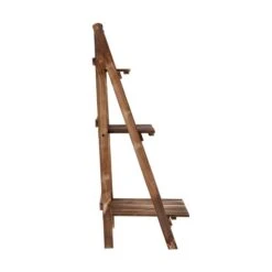 Support Pour Plantes Rectangulaire En Bois Brun Par Outsunny à 3 Niveaux De 36,75 po -Outsunny 330979483 AlternateImage4 l