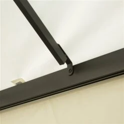 Abri De Jardin Permanent Outsunny En Métal Blanc Crème Rectangulaire Avec Toit En Polyester De 12,8 Pi X 9,5 Pi 9 Abri De Jardin Permanent Outsunny En Métal Blanc Crème Rectangulaire Avec Toit En Polyester De 12,8 Pi X 9,5 Pi -Outsunny 330979533 AlternateImage7 l