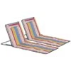 Chaises De Plage Pliables Outsunny Multicolores, Ensemble De 2 2 Chaises De Plage Pliables Outsunny Multicolores, Ensemble De 2 -Outsunny 330979538 MainImage 001 l