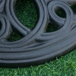 Socle Pour Parasol Noir Par Outsunny Rond En Fonte -Outsunny 330979544 AlternateImage5 l