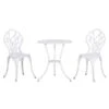 Ensemble De Mobilier Extérieur 3 Pièces Par Outsunny En Aluminium Blanc Avec Trou Pour Parasol 2 Ensemble De Mobilier Extérieur 3 Pièces Par Outsunny En Aluminium Blanc Avec Trou Pour Parasol -Outsunny 330979551 MainImage 001 l