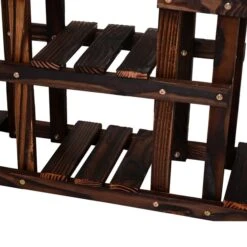 Support Pour Plantes Ovale En Bois Brun Par Outsunny à 4 Niveaux De 28,75 po -Outsunny 330979570 AlternateImage3 l