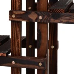 Support Pour Plantes Ovale En Bois Brun Par Outsunny à 4 Niveaux De 28,75 po -Outsunny 330979570 AlternateImage4 l