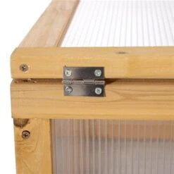 Serre Avec Cadre En Bois De 3 Pi L. X 2 Pi L. X 1,3 Pi H. Par Outsunny -Outsunny 330989412 AlternateImage4 l