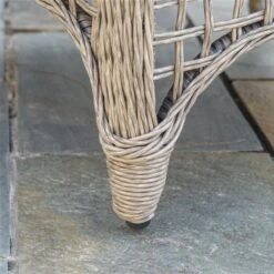 Ensemble De Mobilier Extérieur En Rotin Par Outsunny Avec Coussins Blanc Cassé, 4 Pièces 11 Ensemble De Mobilier Extérieur En Rotin Par Outsunny Avec Coussins Blanc Cassé, 4 Pièces -Outsunny 330989433 AlternateImage4 l