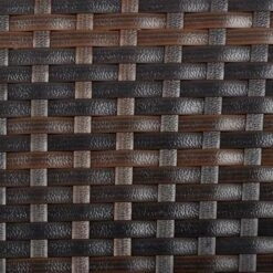 Chaise Adirondack Stationnaire Par Outsunny En Métal Et En Rotin Avec Coussin Blanc Crémeux -Outsunny 330989455 AlternateImage6 l