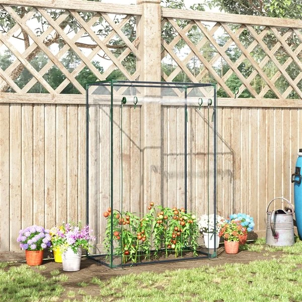 Serre De 3,3 Pi L. X 1,6 Pi L. X 4,9 Pi H. Par Outsunny 6 Serre De 3,3 Pi L. X 1,6 Pi L. X 4,9 Pi H. Par Outsunny – Image 4