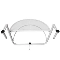 Table En Forme De Demi-lune Pour Le Balcon Par Outsunny De 23,5 po L. X 17,75 po L. -Outsunny 330992278 AlternateImage3 l