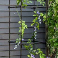 Jardinière Surélevée En Plastique Brun Par Outsunny De 15,75 po L. X 15,75 po L. X 69,75 po H. -Outsunny 330992280 AlternateImage3 l