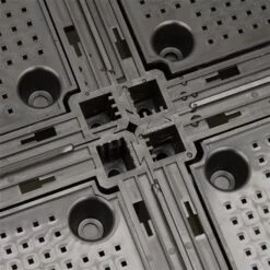 Jardinière Surélevée En Plastique Brun Par Outsunny De 31,5 po L. X 31,5 po L. X 17,25 po H. -Outsunny 330992284 AlternateImage3 l