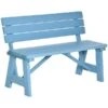 Banc De Jardin Bleu Outsunny De 45,75 Po L. X 31,5 Po H. -Outsunny 331001431 MainImage 001 l