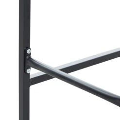 Ensemble De Salle à Manger Extérieur Brun Outsunny à Hauteur De Bar Avec Cadre En Acier, 3 Pièces -Outsunny 331001466 AlternateImage5 l