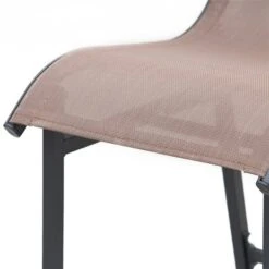 Ensemble De Salle à Manger Extérieur Brun Outsunny à Hauteur De Bar Avec Cadre En Acier, 3 Pièces -Outsunny 331001466 AlternateImage6 l