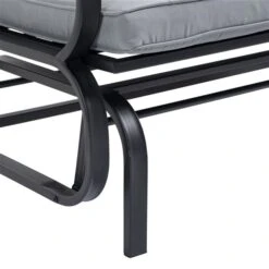 Fauteuil Coulissant Extérieur Pour 2 Personnes Outsunny En Acier Avec Coussins Gris Clair 10 Fauteuil Coulissant Extérieur Pour 2 Personnes Outsunny En Acier Avec Coussins Gris Clair -Outsunny 331001468 AlternateImage3 l