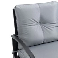 Fauteuil Coulissant Extérieur Pour 2 Personnes Outsunny En Acier Avec Coussins Gris Clair 11 Fauteuil Coulissant Extérieur Pour 2 Personnes Outsunny En Acier Avec Coussins Gris Clair -Outsunny 331001468 AlternateImage6 l