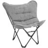 Chaise De Camping Pliante Outsunny Gris Clair 2 Chaise De Camping Pliante Outsunny Gris Clair -Outsunny 331001473 MainImage 001 l