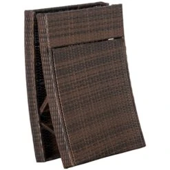 Chaise Longue Stationnaire Outsunny En Résine Tressée Brune Avec Siège Rembourré Gris 11 Chaise Longue Stationnaire Outsunny En Résine Tressée Brune Avec Siège Rembourré Gris -Outsunny 331001481 AlternateImage6 l