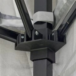 Abri De Jardin Rétractable Gris Clair Outsunny Carré En Métal De 12 Pi X 12 Pi Avec Toit En Polyester, Moustiquaire Incluse 10 Abri De Jardin Rétractable Gris Clair Outsunny Carré En Métal De 12 Pi X 12 Pi Avec Toit En Polyester, Moustiquaire Incluse -Outsunny 331001498 AlternateImage3 l