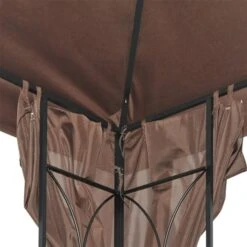 Abri De Jardin Semi-permanent Brun Outsunny Carré En Métal De 10 Pi X 10 Pi Avec Toit En Polyester 11 Abri De Jardin Semi-permanent Brun Outsunny Carré En Métal De 10 Pi X 10 Pi Avec Toit En Polyester -Outsunny 331001506 AlternateImage4 l