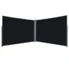 Cloison Extérieure Pliable Outsunny En Acier Noir De 236,25 Po L. X 78,75 Po H. 2 Cloison Extérieure Pliable Outsunny En Acier Noir De 236,25 Po L. X 78,75 Po H. -Outsunny 331014280 MainImage 001 l