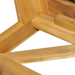 Canapé Extérieur Outsunny Avec Coussins Inclus Et Cadre En Acacia, 6 Pièces -Outsunny 331014317 AlternateImage6 l