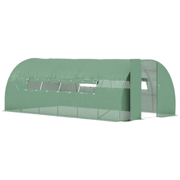 Serre-tunnel Outsunny De 18,7 Pi L. X 9,6 Pi L. X 6,5 Pi H. 3 Serre-tunnel Outsunny De 18,7 Pi L. X 9,6 Pi L. X 6,5 Pi H.