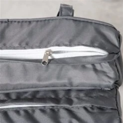 Chaise Longue Outsunny En Osier Et Métal Gris Avec Siège Coussiné Gris -Outsunny 331014345 AlternateImage3 l