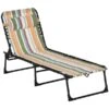 Chaise Longue Outsunny En Métal Noir Avec Siège Maillé Multicolore 1 Chaise Longue Outsunny En Métal Noir Avec Siège Maillé Multicolore -Outsunny 331014356 MainImage 001 l