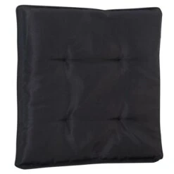 Ensemble De Salle à Manger Extérieur Outsunny En Osier PE Brun Pâle Avec Coussins Noirs, 7 Pièces -Outsunny 331014386 AlternateImage6 l