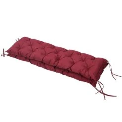 Coussin De Banc Outsunny Rouge 9 Coussin De Banc Outsunny Rouge -Outsunny 331025385 AlternateImage7 l